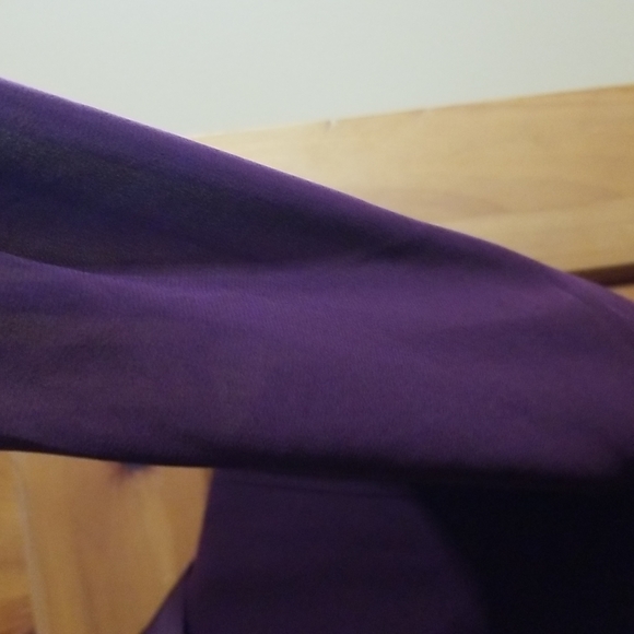 NWOT jacket size 44 dark purple - Picture 3 of 4